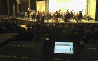 A Lase Som sonoriza grandes e exigentes eventos, como apresentações de orquestras.