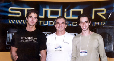 Samuel Monteiro, Ruy Monteiro e Francisco Monteiro - Duas gerações dedicadas ao áudio profissional.